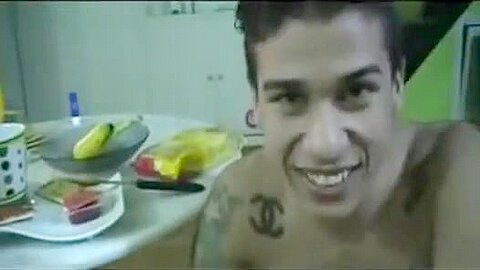 Cock-hungry amateur twink milks his mate POV style