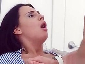College Chick Kathy Straddles Her Hung Professor