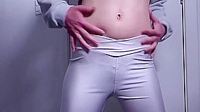 Compilation Pants Down Cum - Yoga Pants Leggings Jeans Trousers - Visible Panty Lines