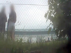 Compilation of women peeing outdoors in public