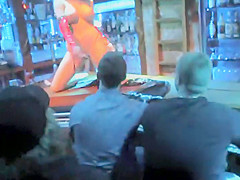 Concealed filming of a striptease joint