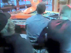 Concealed filming of a striptease joint