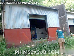 5 Cong Tay Ham Hiep Gai Dam Trong Rung With Eri Makino