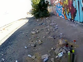 Cops harass street hooker, then fuck her in public