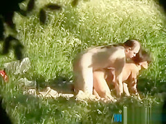Couple fucking in the nature