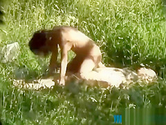 Couple fucking in the nature