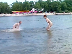 Crazy Amateur clip with , Nudism scenes