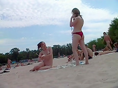 Crazy Amateur clip with , Nudism scenes
