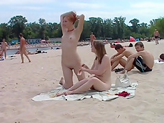 Crazy Amateur clip with , Nudism scenes