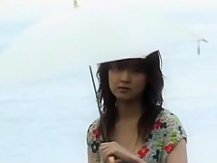 Crazy Japanese girl Manami Amamiya in Exotic Solo Girl, Outdoor JAV video