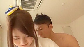 Crazy Japanese model Momoka Nishina in Hottest Big Tits, Cheerleader JAV movie