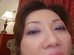 Crazy Japanese slut Misuzu Shiratori in Hottest Fishnet, Femdom JAV clip