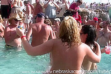 Crazy Party Milf Naked Pool Party