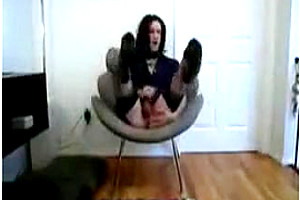 Crazy homemade shemale movie with Solo, Webcam scenes