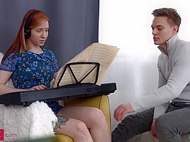 Crystal White - Redhead Teens 18+ Music Gets Analyzed
