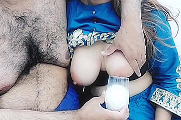 Cuckold Husband And Sobia Nasir In Pakistani Big Boobs Wife Milking For Her Anal Sex 11 Min