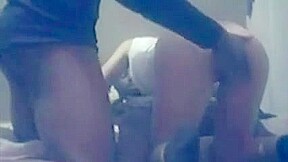 Cuckold Wife Spit Roasted