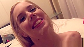Cuckolder mouth spunked