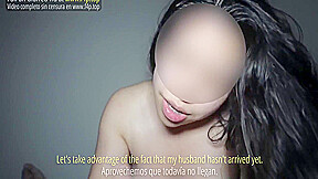 Cum Twice - Neighbor Sucks My Cock When Her Husband Is Not Around  With Her Mouth She Makes Me