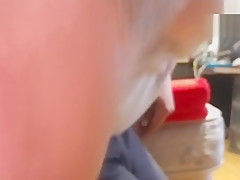 Cum shot on soles after foot worship