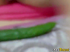 Cute Asian Eighteen Years Old Rubbing
