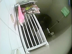 Cute Asian Girl Toilet Onanism