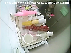Cute Asian Girl Toilet Onanism