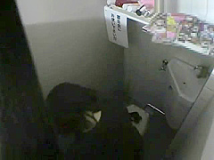 Cute Asian Girl Toilet Onanism
