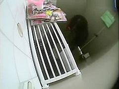 Cute Asian Girl Toilet Onanism