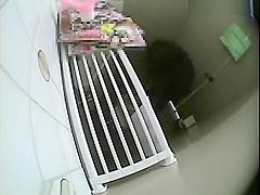 Cute Asian Girl Toilet Onanism