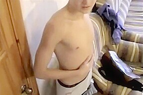 Cute Boy Jerk And Cum With A Nice Load