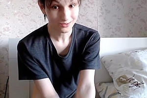 Cute TS cheesepolice0 masturbates her big cock