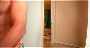 Cute college girl sugars up her new neighbour !