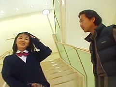 Cute japanese babe sucking some cock part6