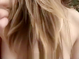 Cute teen 18+ amateur gets a facial