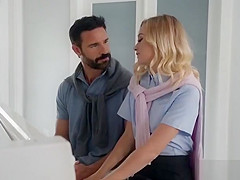 Cutie Kenzie gets fucked hard by Charles with a big cock