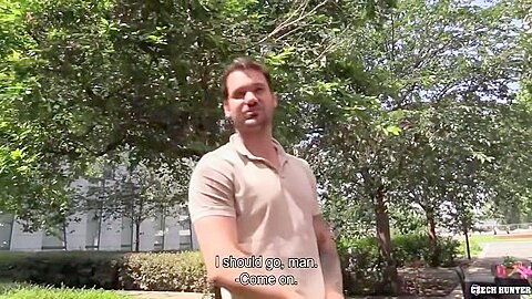 Czech Hunter In Chubby Czech Dude Bottoms For A Very Hard Dude