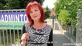 Czech Streets – Mrs Irena Loves Money & Cocks