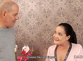 DADDY4K Old man knows how to satisfy sexual needs of teen 18+ lassie Dolly Diore