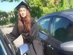 DURING her graduation