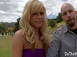 Darcy Tyler - Blonde Housewife Is Thirsty For Strangers Cum
