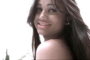 Dark Latina With Very Long Hair