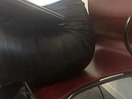 Delicious latina coworker candid ass in pencil skirt