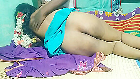 Desi Aunty Body Pain Oil Massage