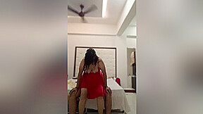Desi Aunty Riding In Hotel