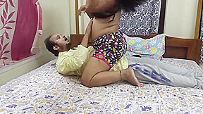 Desi Single Step mother Having Sex With Professor!!