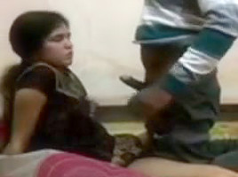 Desi amateurs fuck hard and loud in an abandoned room