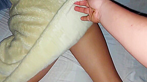 Desi teen 18+ My Step sisters Pussy Between The Sheets