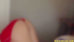 Desi teen 18+ Step sister Gives Blowjob To Stepbro And Gets Assfucked