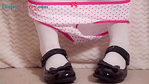 Diaper Butt Plug Fun With Cherry English